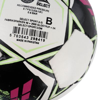 3. Select Hala Futsal Attack v22 football 2nd grade white-pink 17622/370016