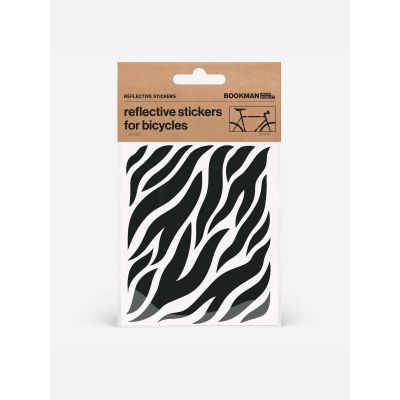 2. BOOKMAN Reflective Stickers Zebra Sticker