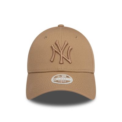 2. Women’s New Era 9FORTY MLB NY New York Yankees Baseball Cap Brown – 60471463