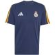 2. Adidas Real Madrid Men's T-Shirt Navy Blue KG2944