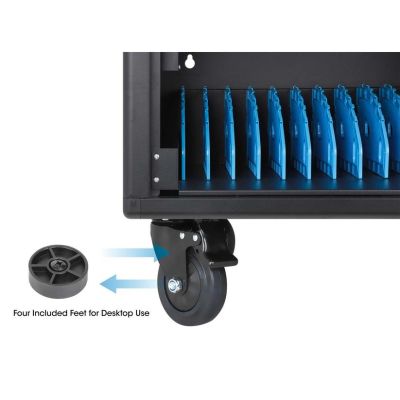 9. MANHATTAN 12-LAPTOP CHARGING CABINET 12X USB-C