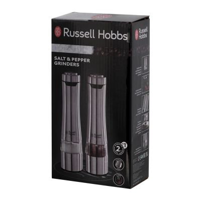 7. RUSSELL HOBBS CLASSICS SALT AND PEPPER MILL SET 23460-56