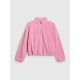 7. 4FWarm oversize fleece with stand-up collar for girls 4F 4FJRAW25TFLEF441-54S