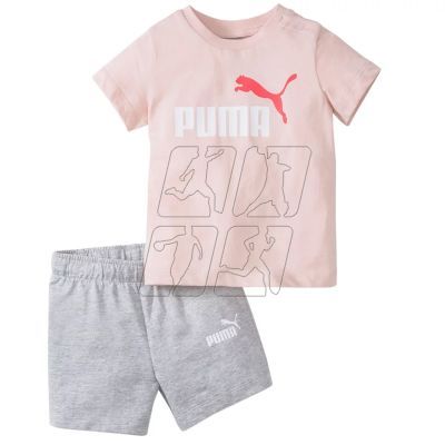 3. Puma Minicats Tee Short Set Jr 845839-36