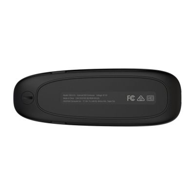 12. ASUS COBBLE Black SSD Enclosure, USB 3.2 Gen 2x1 Type-C