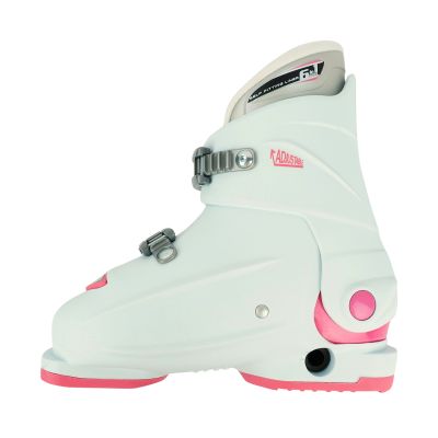 4. Roces Idea Up Junior Ski Boots White and Pink 450491 00020