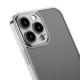 6. Baseus Frosted Glass Case Cover for iPhone 13 Pro Max Hard Cover with Gel Frame Transparent (ARWS000802)