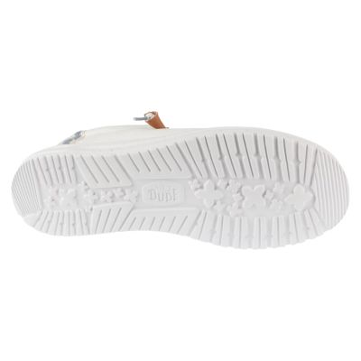 4. Hey Dude Wally Summer Linen 43086-1SO White 41