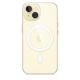 3. Apple - Back cover for mobile phone - MagSafe compatible - Polycarbonate - Transparent - for iPhone 15 (MXRK3ZM/A)