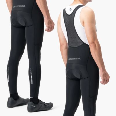 7. Rockbros 200021 Long Cycling Bib Shorts with Pad Size XXXL - Black