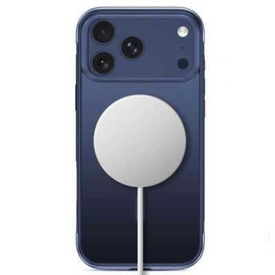 5. Tech-Protect MagAir Stand MagSafe CC Case for iPhone 18 Pro Max / 17 Pro Max - Matte Navy Blue