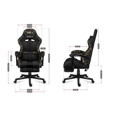 30. Huzaro Force 4.7 Camo Mesh Gaming Chair