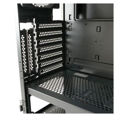 8. LC-Power Gaming 804B - Midi Tower - PC case - ATX - micro ATX - Mini-ITX - Metal - Plastic - Tempered glass - 16 cm