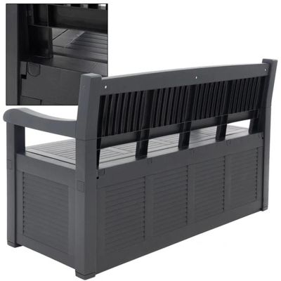 53. GARDEN BENCH 2IN1 130x60x85CM