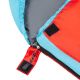 5. NILS CAMP NC2012 Sleeping Bag, Red and Blue