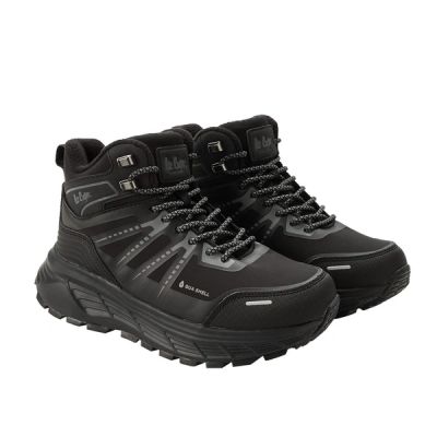 2. Lee Cooper Men’s Winter Trekking Boots, Insulated, Waterproof, Black
