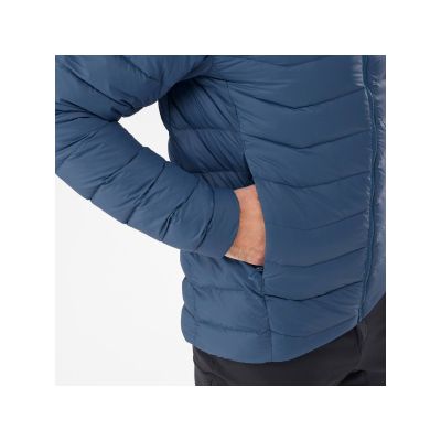 3. MILLET M Kamet Down Hoodie Jacket Navy Blue