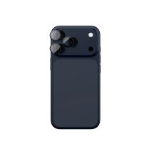 AmazingThing Sapphire Camera Glass for iPhone 17 Pro / Pro Max - with Blue Frame