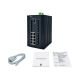4. LevelOne Industrial L2+ Managed Switch 20-Port/IP40+DIN 2.5 Gb/s