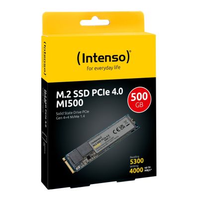5. M.2 SSD 500GB Intenso MI500 NVMe PCIe 4.0 x 4