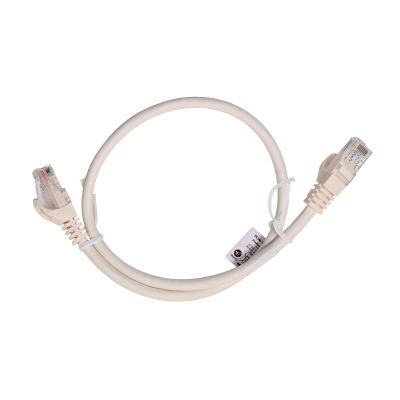 7. Patchcord U/UTP Lanberg PCU6-10CC-0050-W (RJ45 - RJ45; 0.50m; UTP; cat. 6; white)