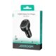 5. Joyroom JR-CCD04 30W 2x USB-C USB-A car charger with display - black