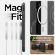 6. Spigen Rugged Armor Mag Case with MagSafe for iPhone 14 - Matte Black