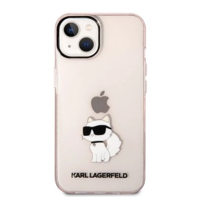 3. Karl Lagerfeld KLHCP14MHNCHTCP iPhone 14 Plus 6.7" pink/pink hardcase Ikonik Choupette