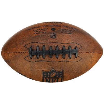 5. Wilson NFL Official Throwback 32 Team Logo Ball WTF1758XBNF32