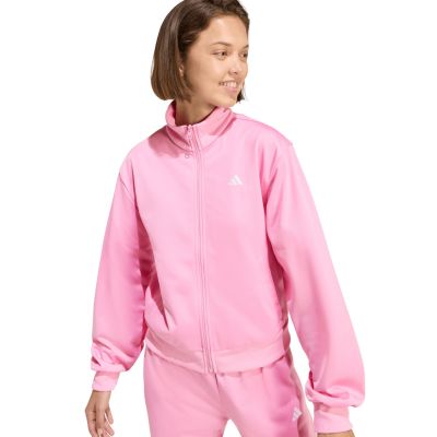6. Women's adidas Essentials Feel Cozy Tracksuit Pink KB8458