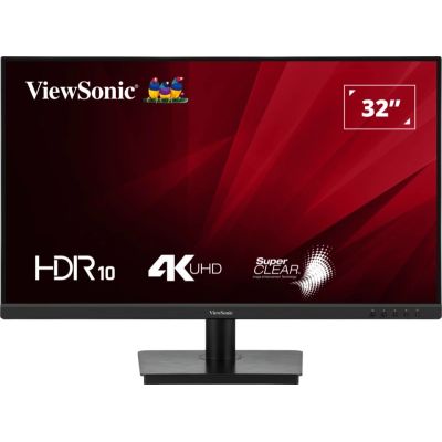 6. Viewsonic VA VS19992 Computer Monitor 81.3 cm (32") 3840 x 2160 px 4K Ultra HD LED Black