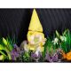 5. gnome 20cm yellow with honey spoon spring decoration