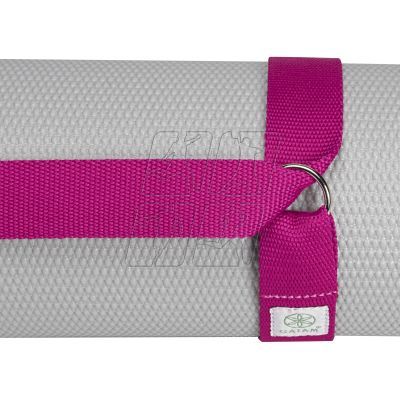 5. Gaiam pink yoga mat strap 61711