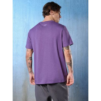 2. Men's regular printed T-shirt 4F 4FRSS26TTSHM3659-50S