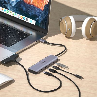 2. UNITEK HUB USB-C 3.1, 4X USB-C, 5 GBPS, H1107K