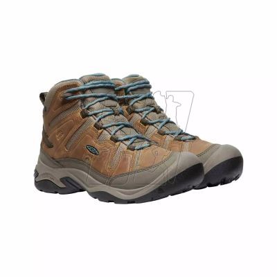 2. KEEN CIRCADIA MID WP TOASTED COCONUT/NORTH ATLANTIC W KE-1026764 shoes