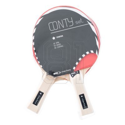 2. Martes Conty Set 92800050431 Table Tennis Racket Set