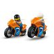 7. LEGO City 60491 Motorcycle Transporter