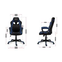 HZ-Force 2.5 Blue Mesh Gaming Chair