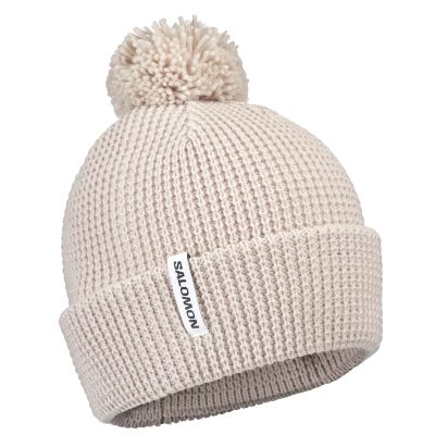 Salomon Pompom Beanie LC2937600 Grey OSFA
