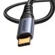 2. Joyroom Audio Transfer Series SY-A07 Mini Jack 3.5mm/USB-C Cable 1.2m - Black