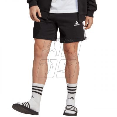 3. Adidas Essentials French Terry 3-Stripes M IC9435 shorts