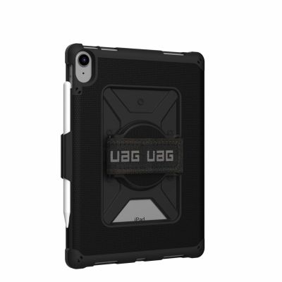 2. UAG Metropolis Series Rugged Case for iPad 10.9 (10th Generation, 2022) - Metropolis with Hand Strap - Tablet Flip Case - Black - 10.9" - for Apple iPad 10.9" (10th Generation)