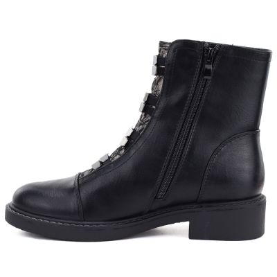 3. Women's winter ankle boots on a block black M.Daszyński SA252-16 SA252-1