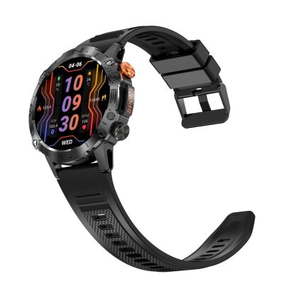11. Smartwatch Gravity Black 2 Straps GT20-8