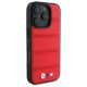 3. BMW M Perforated And Stitched Line MagSafe case for iPhone 16 Pro Max - red