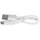 8. Power Bank Esperanza Radium EMP106WE (8000mAh; microUSB, USB 2.0; white)