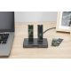 10. USB-C 3.2 Gen2 Docking Station for M.2 Duo NVMe and SATA SSDs (max. 2x 4 TB) with SD-Express 7.1 Card Reader (max. 2 TB), Black