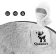 6. Qunature Arctic Velvet Ski Balaclava Size L - White