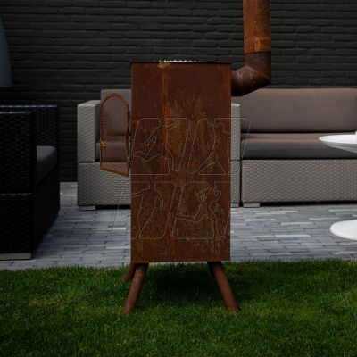 11. BonFeu BonCarré garden fireplace rusty 3503R